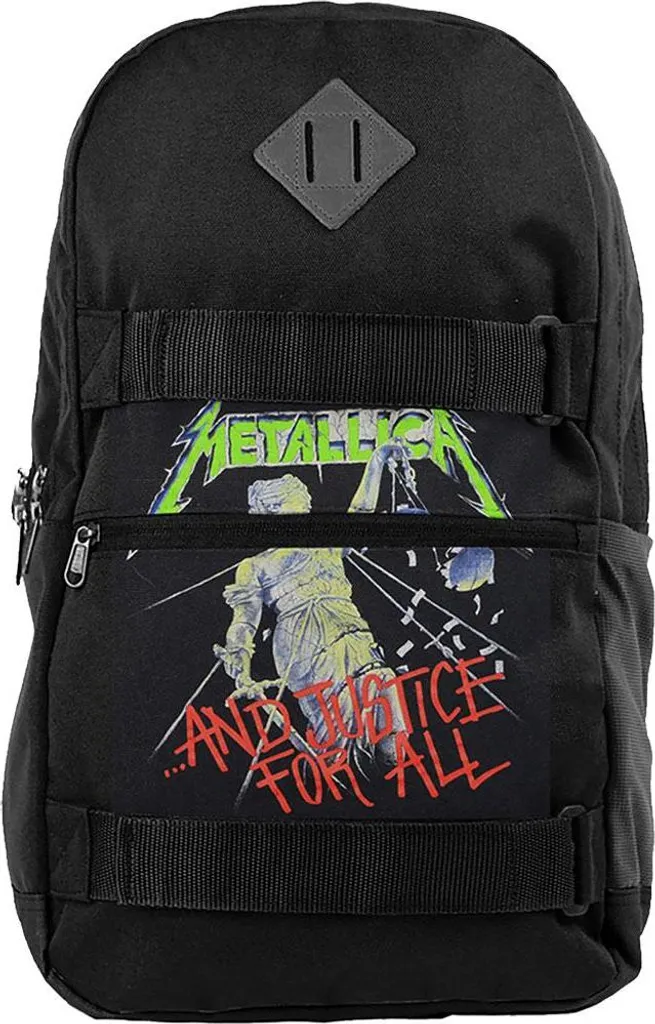 Zaino Metallica Justice For All Skate Bag | Borsa Skateboard Rocksax RO14725