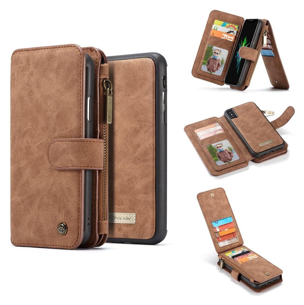 CoverKingz Flip Case Für Huawei P40 Lite E – Mit Kartenfach, Standfunktion & Mandala-Muster (gold)