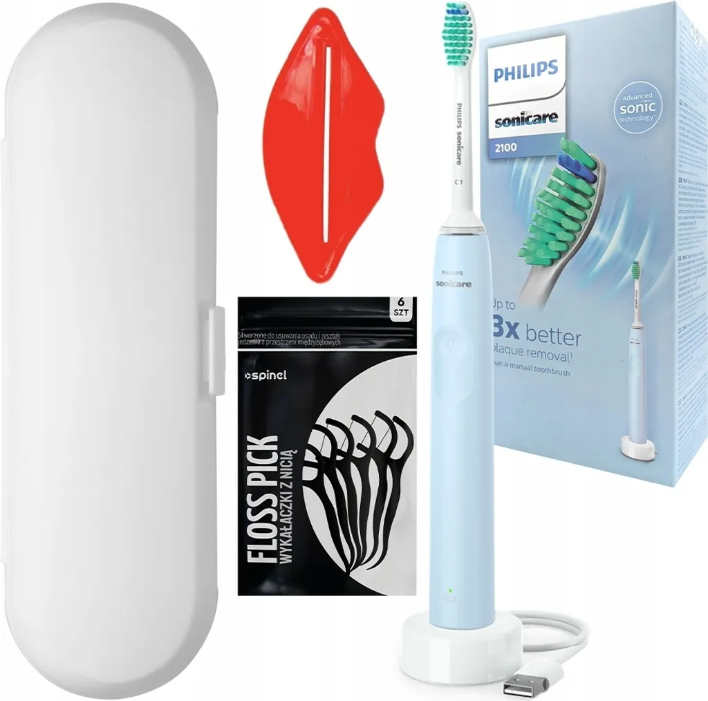 Spazzolino Sonico Philips Sonicare HX3651/12 Azzurro | Design Slim
