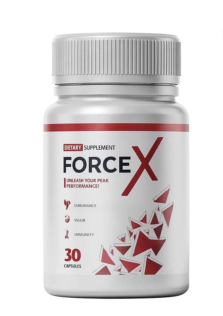 FORCE X – 30 Kapseln  Natürliche Unterstützung für Produktbild 