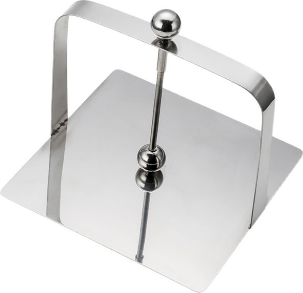 13,4 x12 x 13,4cm Serviettenhalter aus Edelstahl | Produktbild 