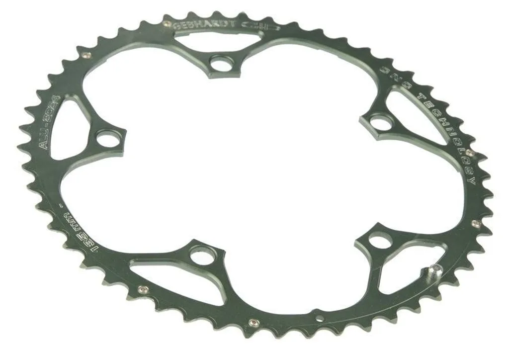 Plateau de Rechange 50 Dents Gebhardt BCD 135mm pour Vélo Route Noir