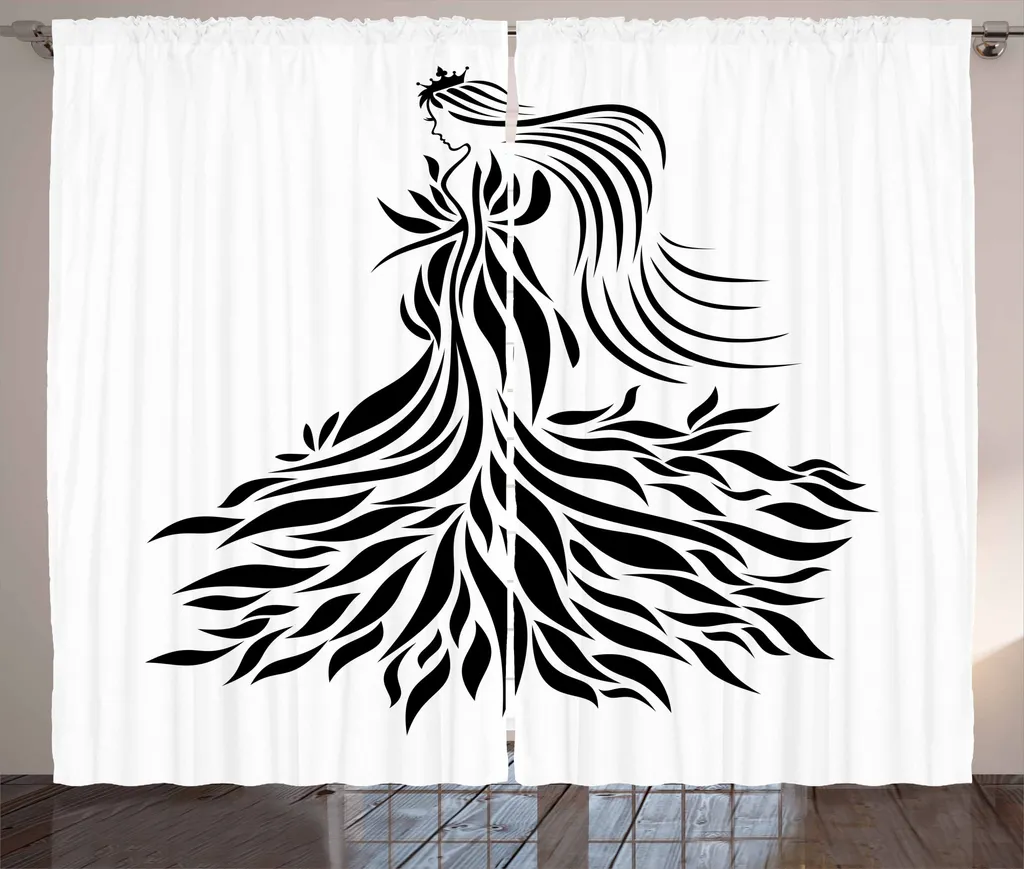 Tenda Trendy ABAKUHAUS Principessa Bianco Nero 280x175 - Must Have