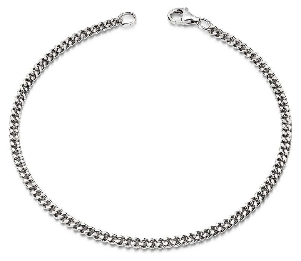 MATERIA Panzerkette Armband Damen Herren 925 Sterling Produktbild 