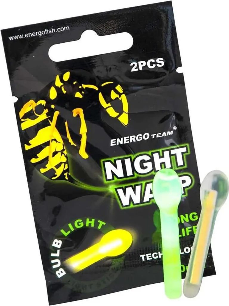 Luce Chimica Pesca Energoteam Vespa Notturna 3mm Trasparente