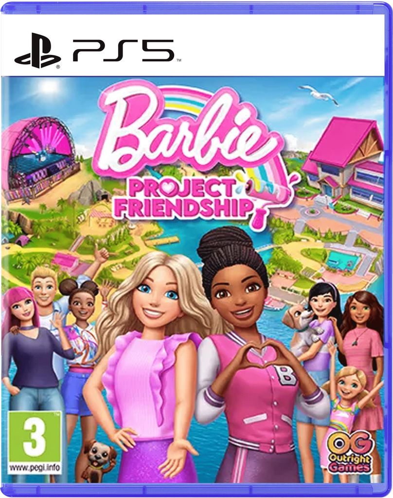 Playstation Games Barbie Project Friendship Rosa  Rosa One Produktbild 