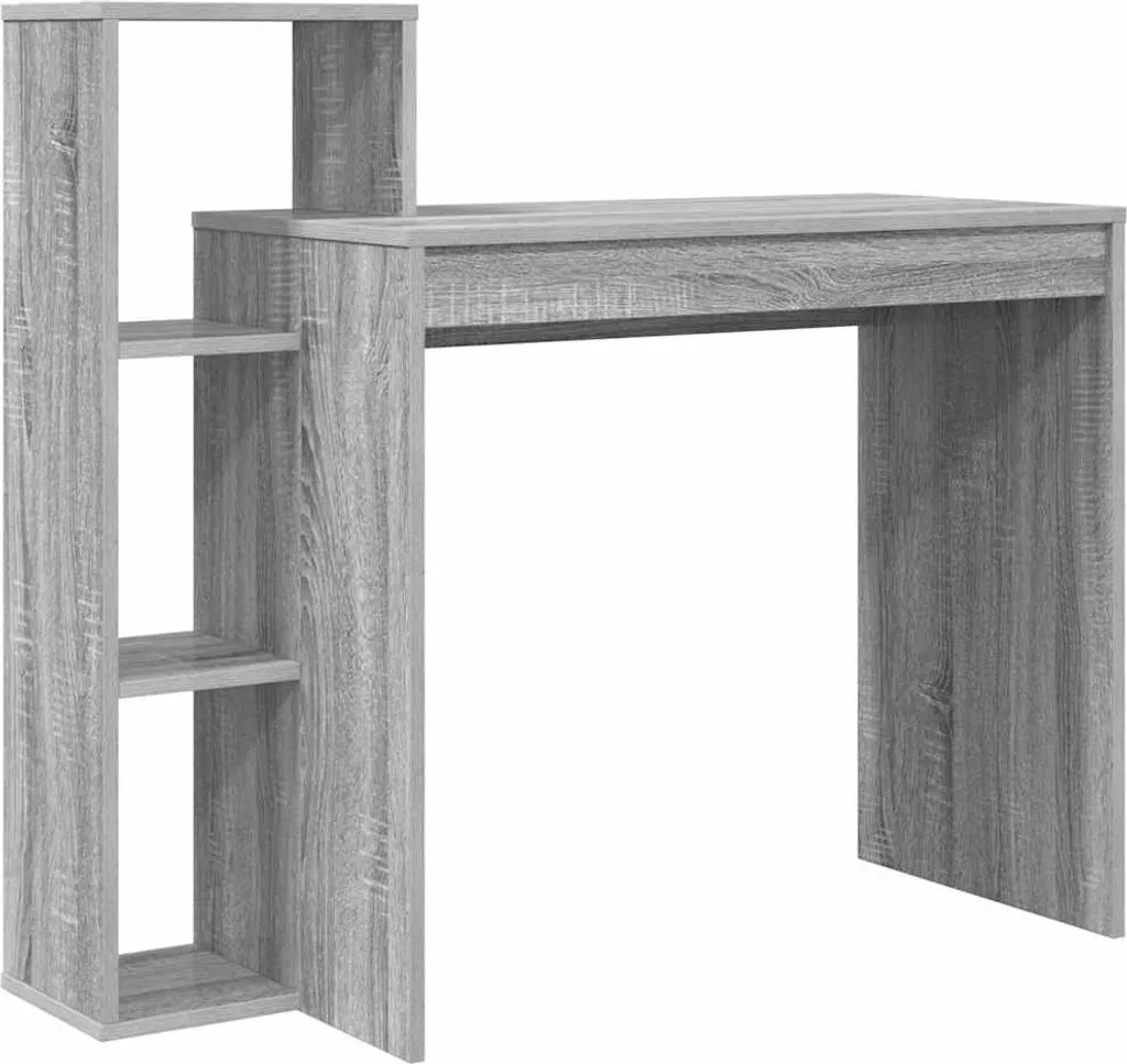 Scrivania Professionale Sonoma Grey 100x40x90 - Standard Qualità UE