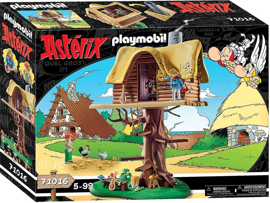 PLAYMOBIL Asterix 71016, Domek na drzewie, 5 lat(a), Zdjęcie produktu 