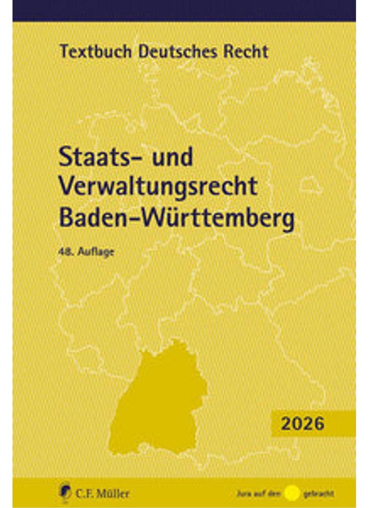 Staats- und Verwaltungsrecht Baden-Württemberg Produktbild 