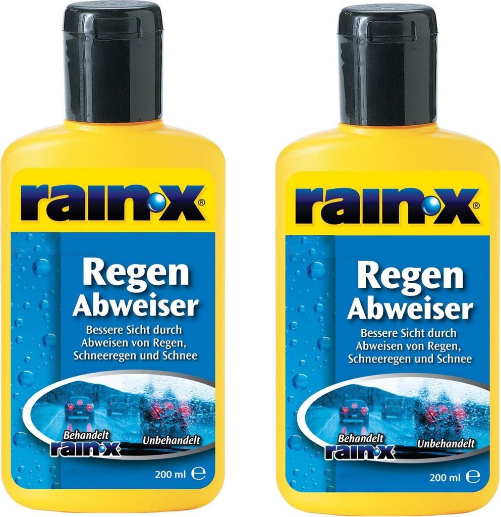 2x Rain X deflettore pioggia 200ml auto pulitore parabrezza Immagine del prodotto 