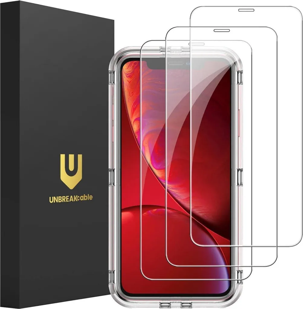 Évitez les Écrans Brisés : Protection iPhone XR 11 Verre Trempé 9H x3
