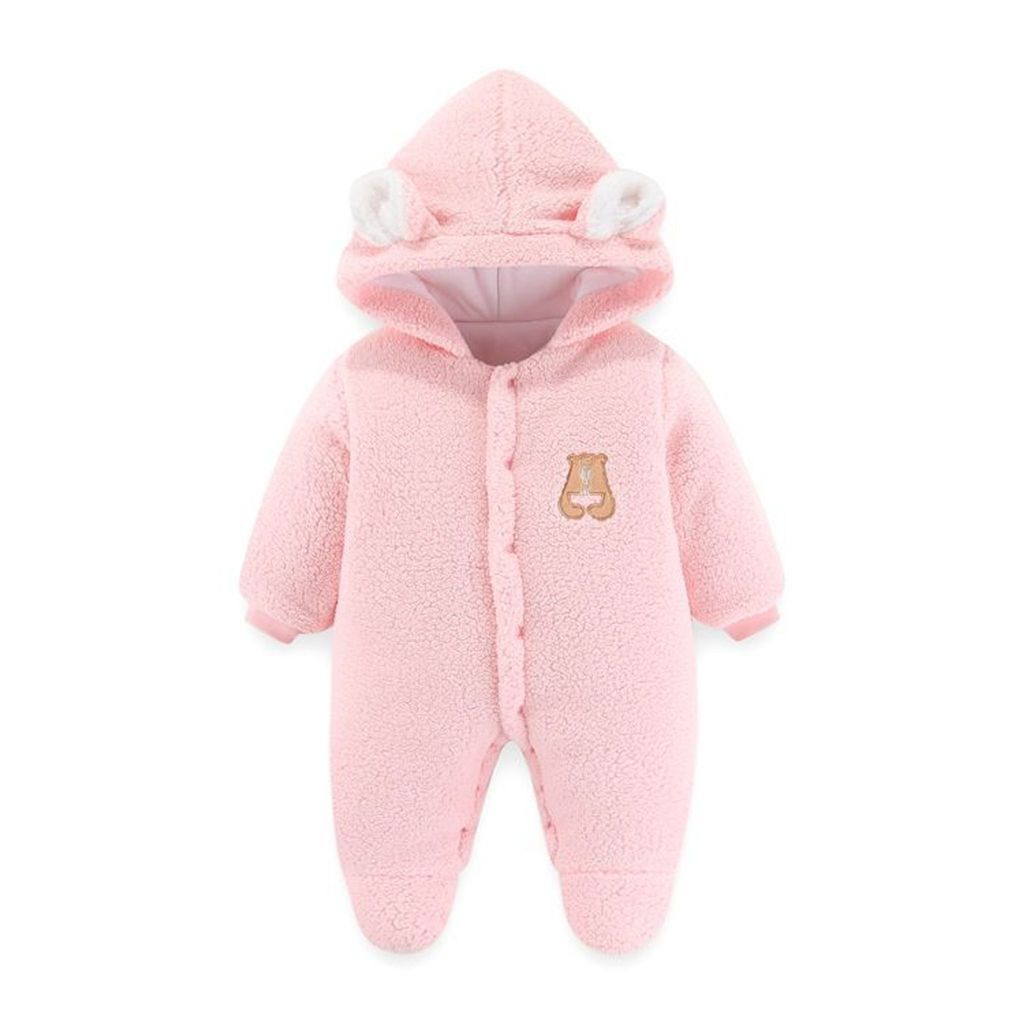 Dojčenská zimná kombinéza Bear Outfit Novorodenecký kabátik Obrázok produktu 