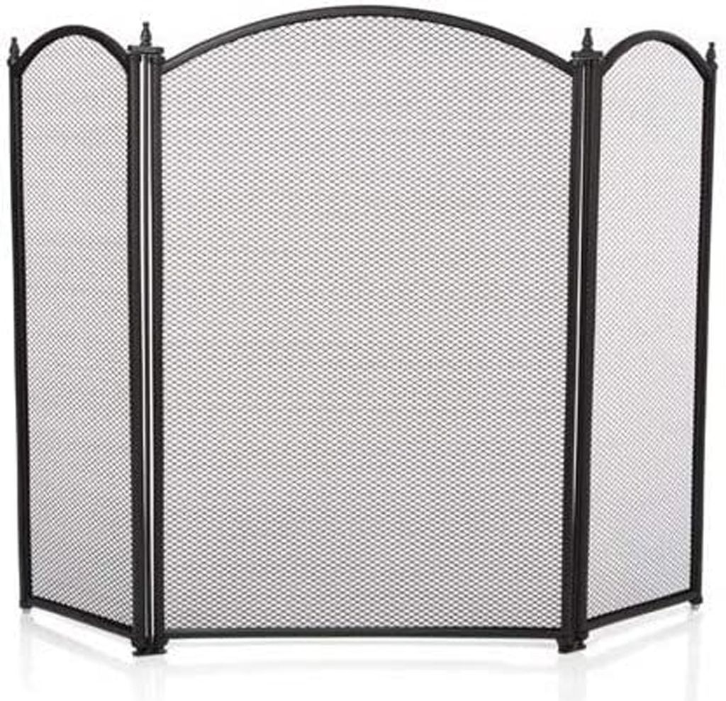 Perel Funkenschutzgitter 85x65 m Schwarz