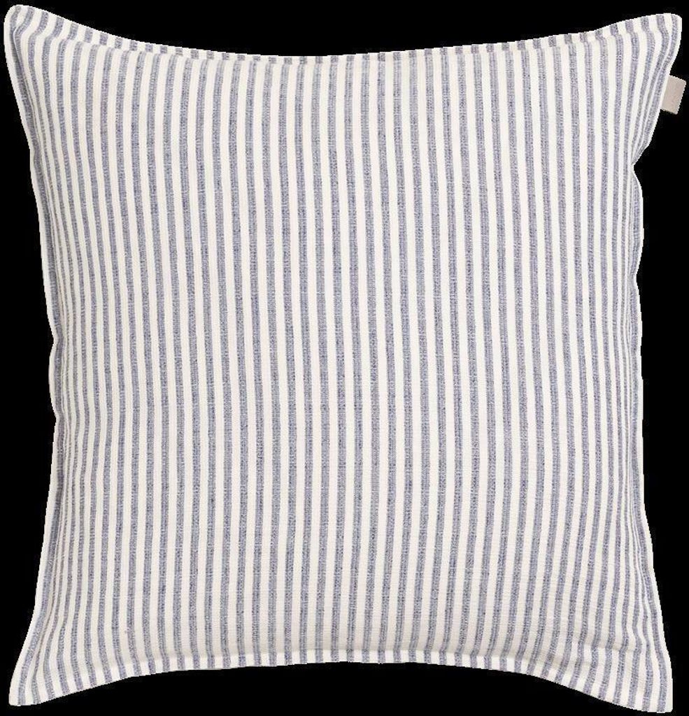 GANT Stripe Bettkissenhülle Farbe Moonlight Blau 60x60cm