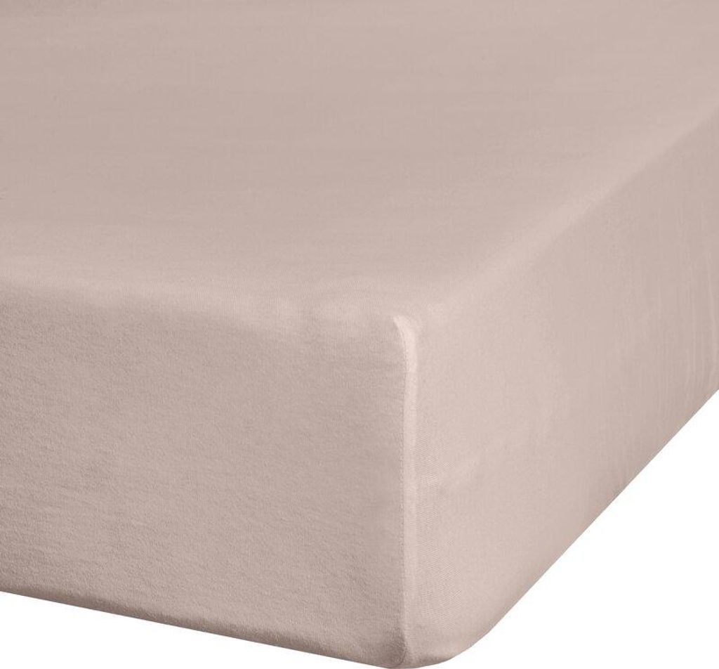 Spannbettlaken JERSEY3 beige 240x220 30CM 140 Produktbild 