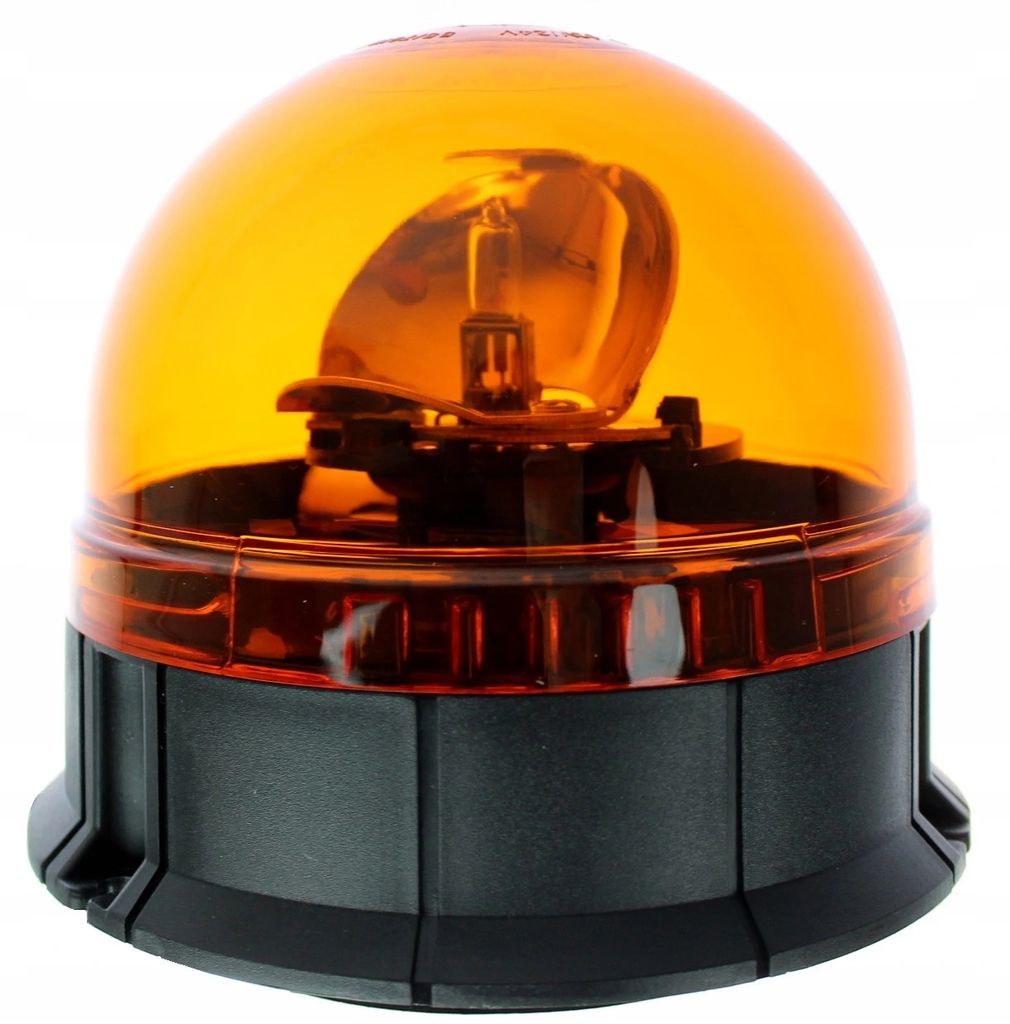 Výstražný H1 maják, montáž na magnet, oranžový, 55/70W, Obrázek produktu 