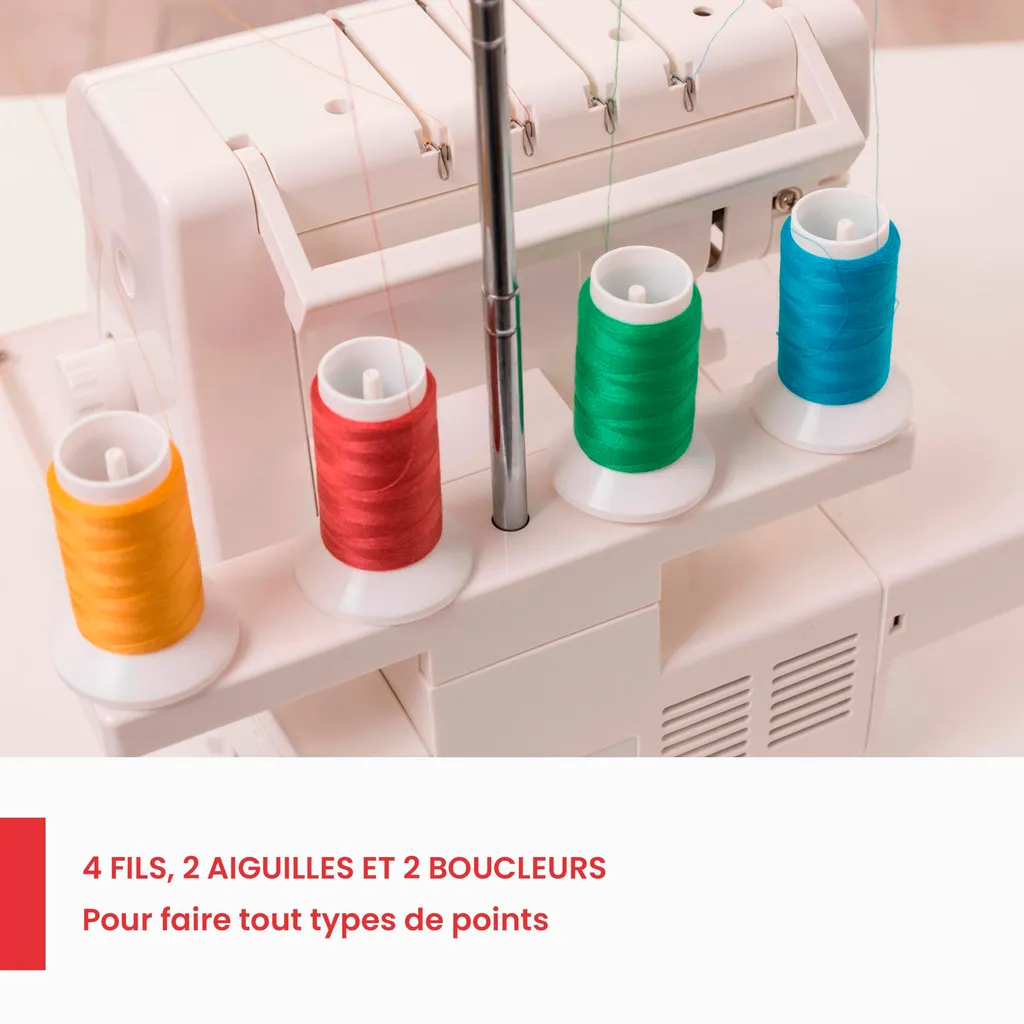 Machine Surjeteuse SINGER 14SH644 Pack Accessoires et Formation Offerte - 3