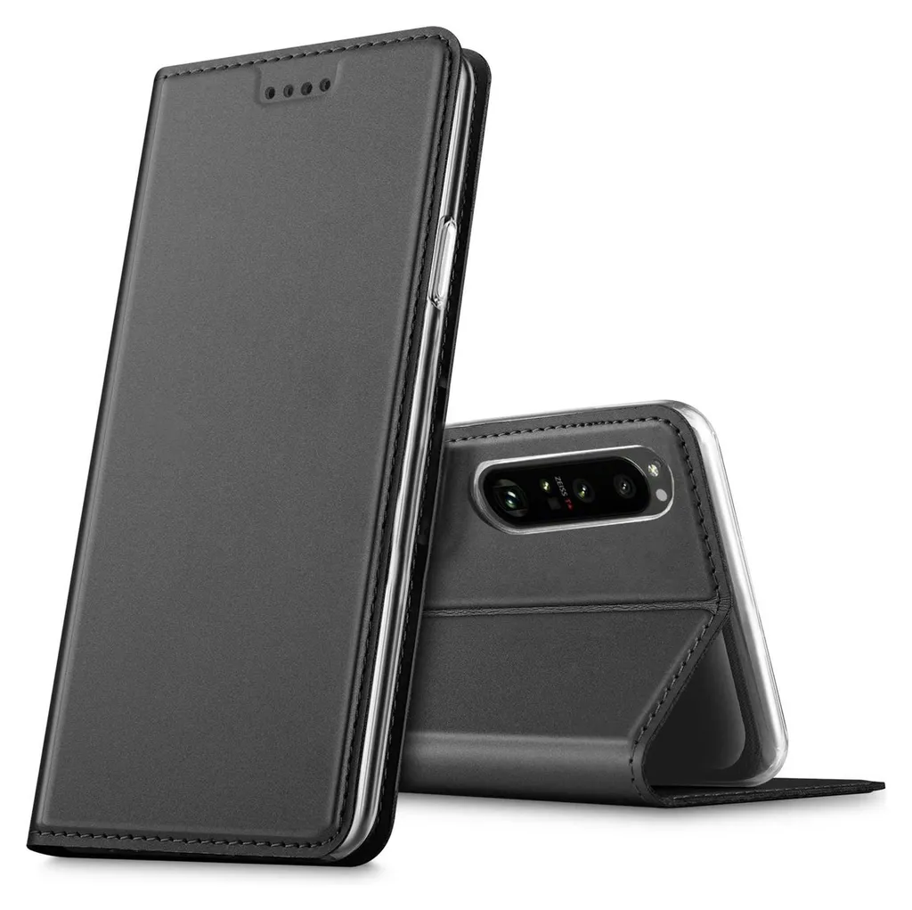 Coprire il telefono cellulare Sony Xperia 1 III Book Case Custodia protettiva Cover Slim Flip Cover Case
