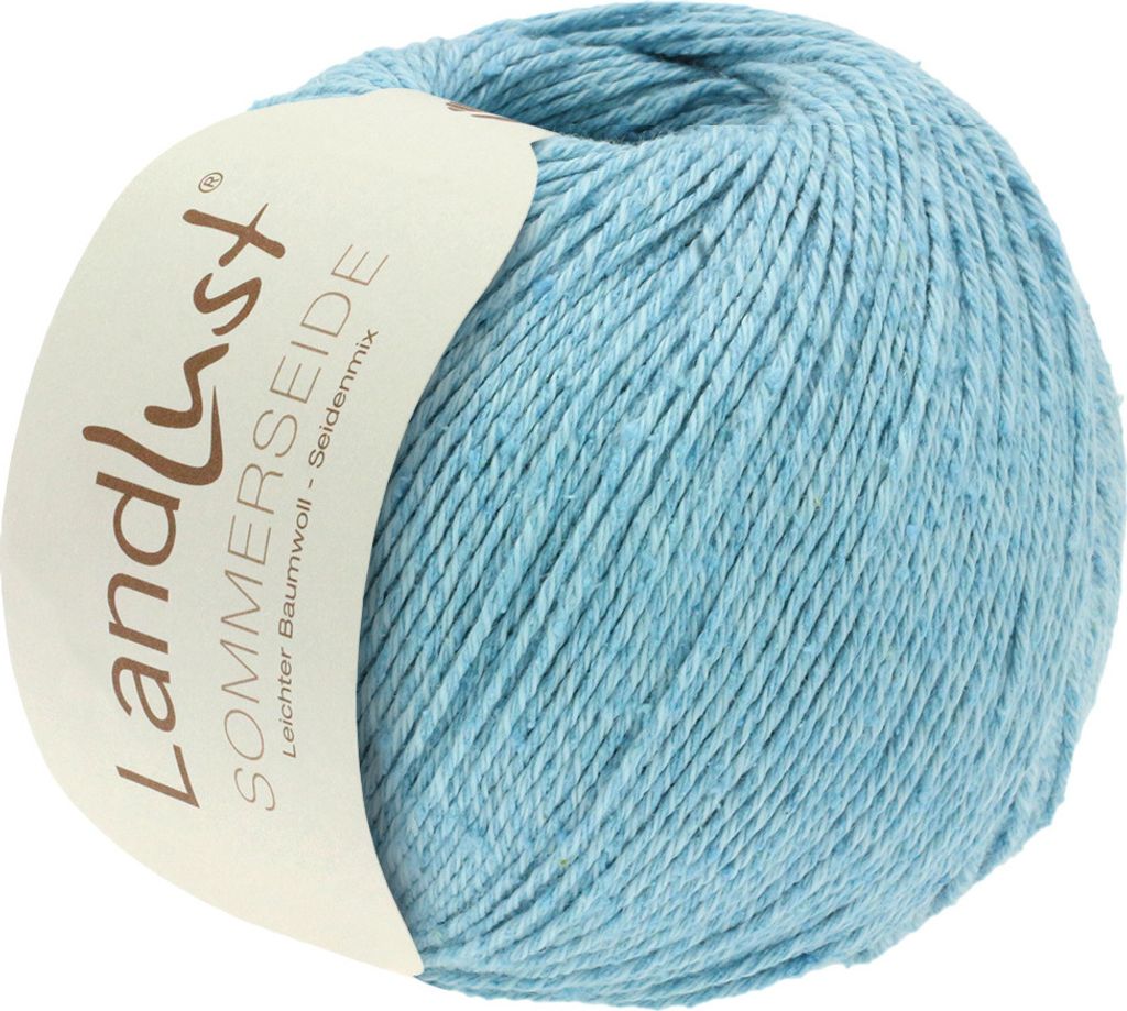 Lana Grossa Landlust Sommerseide 023 Türkis 50g Produktbild 