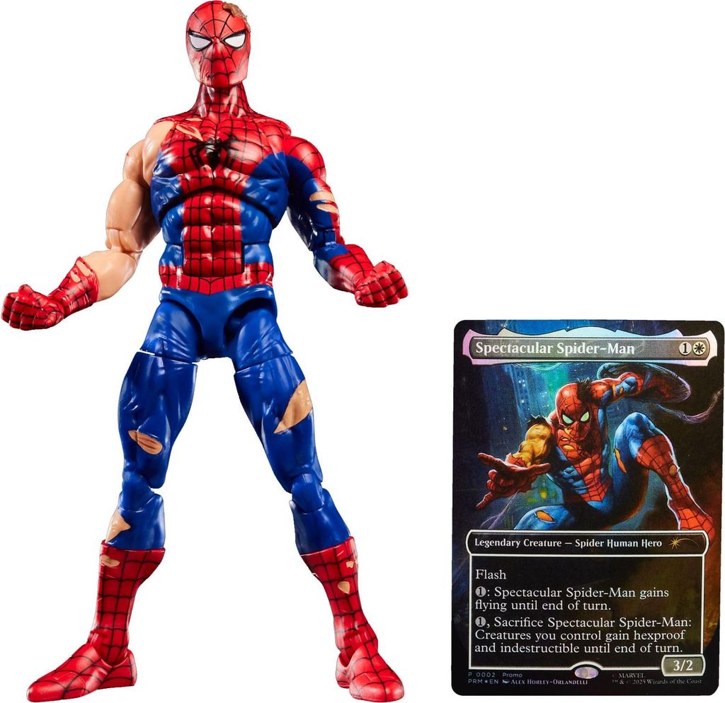 Marvel Legends: Spider-Man z efektami zniszczeń w walce + Zdjęcie produktu 