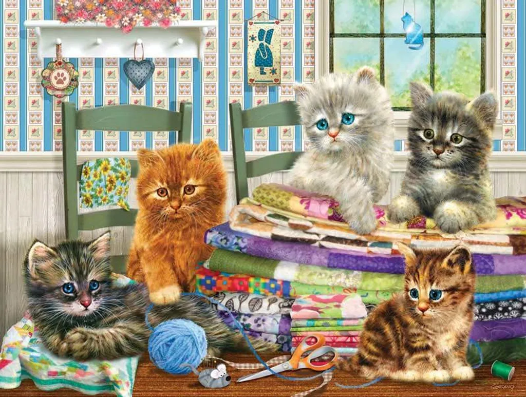 Puzzle de 500 pièces pour adultes et ados - Modèle Commençons SunsOut