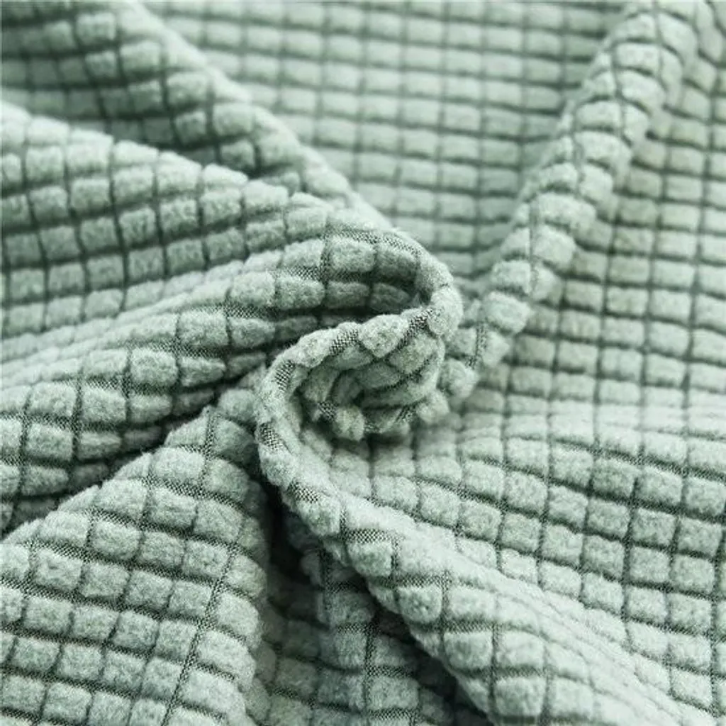 Housse de fauteuil dossier haut pour rénovation déco Vert Matcha