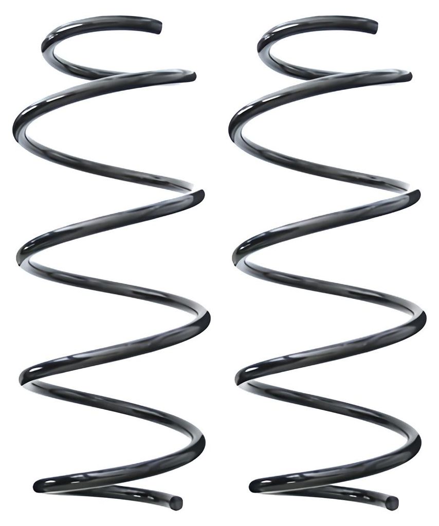 Fahrwerksfedern-Set Vorderachse Schraubenfeder Ø153mm SPIDAN für u.a. MERCEDES