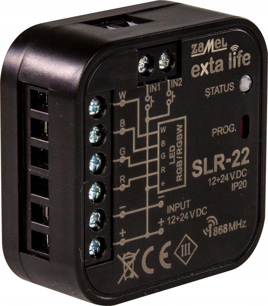 LED-Controller 4 Kanäle RGBW SLR-22 EXTA LIFE ZAMEL Smart Home