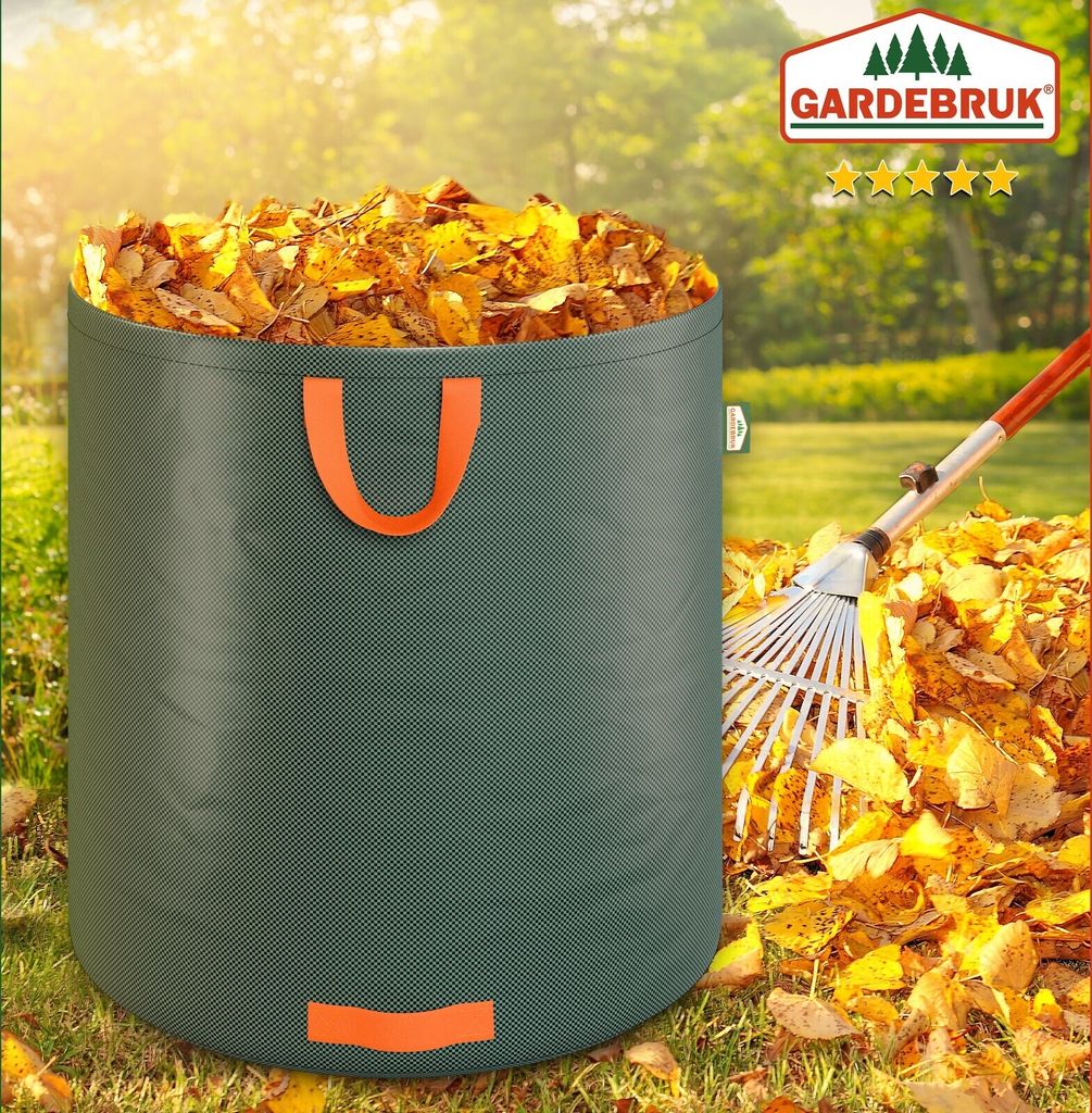 GARDEBRUK® Gartenabfallsack 4x500 Liter 50 kg Belastbarkeit Produktbild 2