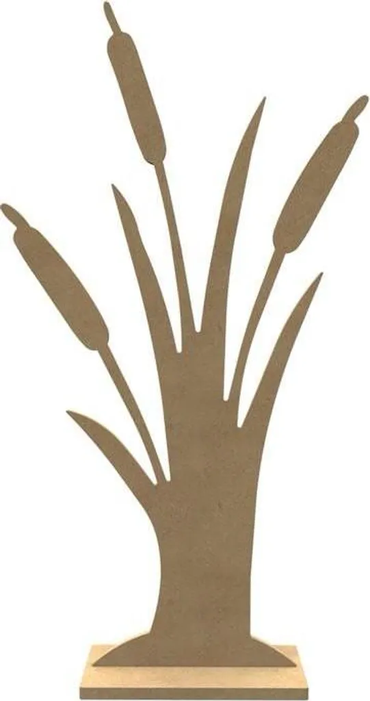 Décoration végétale roseau Gomille figurine bois pour entrée et salon