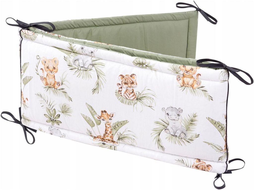 Jukki mantinel 180x30 cm do postýlky 120x60 – s úvazky – Obrázek produktu 