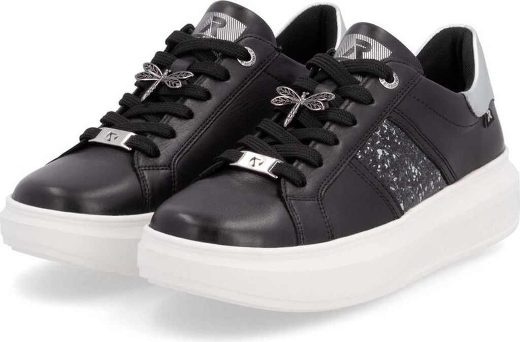 Rieker Sneaker Low Damen 31383737313133 Schwarz 41 EU