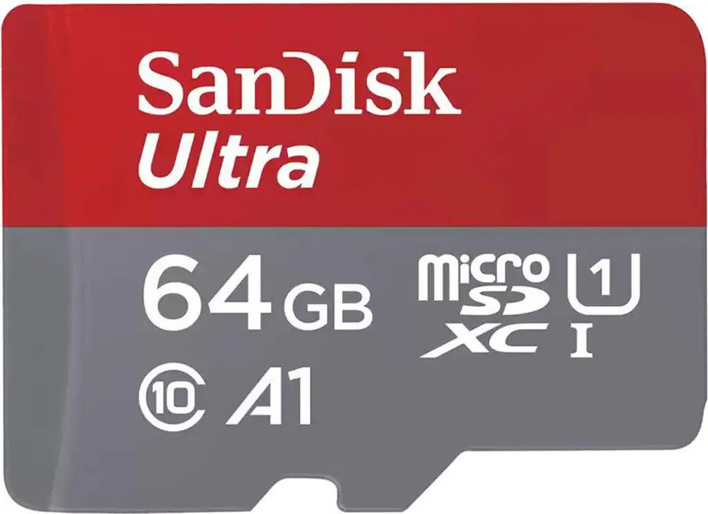 Carte Mémoire Micro SD 64GB SanDisk Ultra pour Chromebook et Mobile