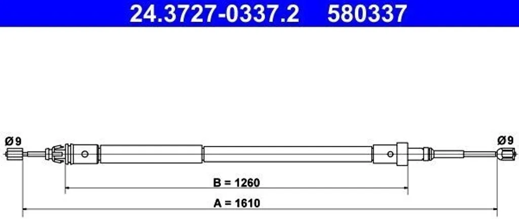 Réparer un frein à main Xsara bloqué avec le câble ATE 24.3727-0337.2