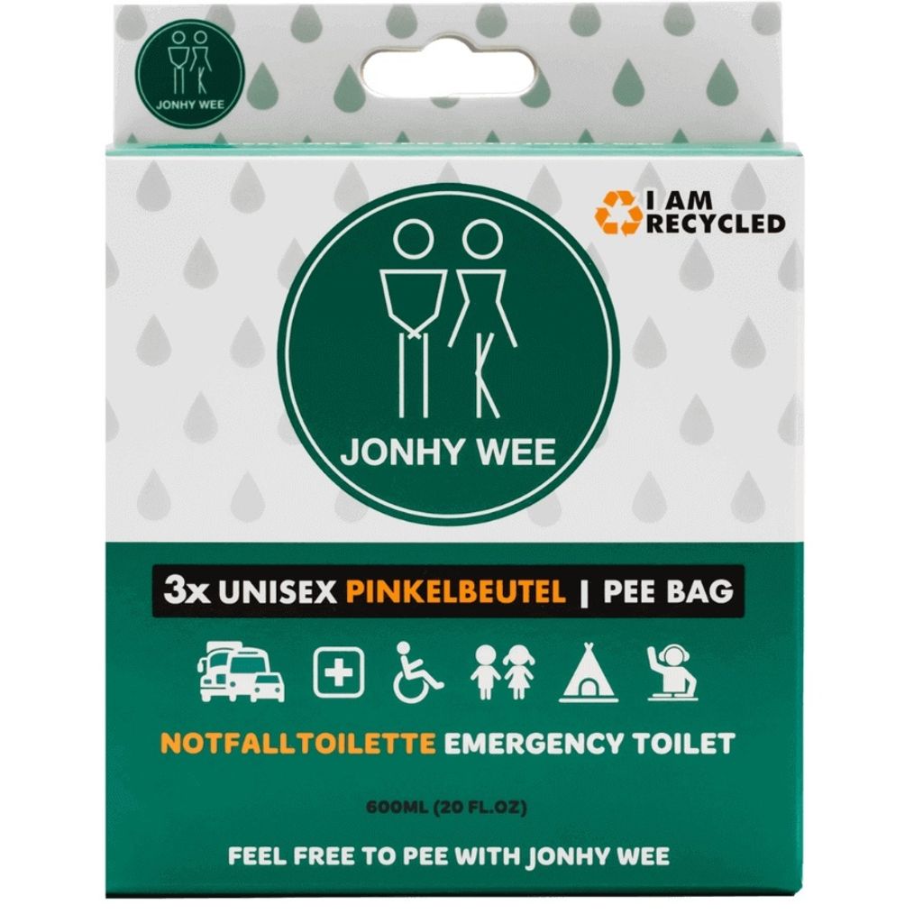 Worek na siusiu unisex Jonhy Wee (3 szt.) Zdjęcie produktu 