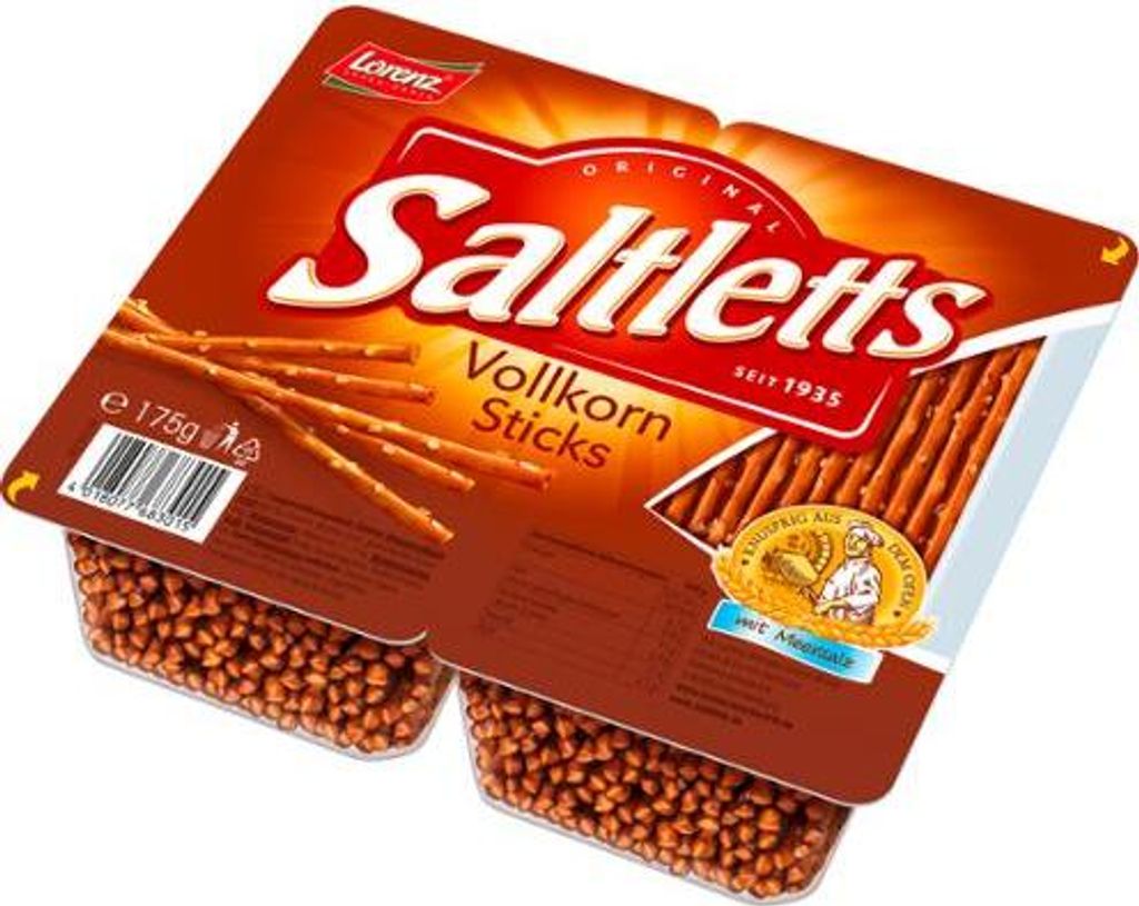 Saltletts Sticks Vollkorn 175g Produktbild 