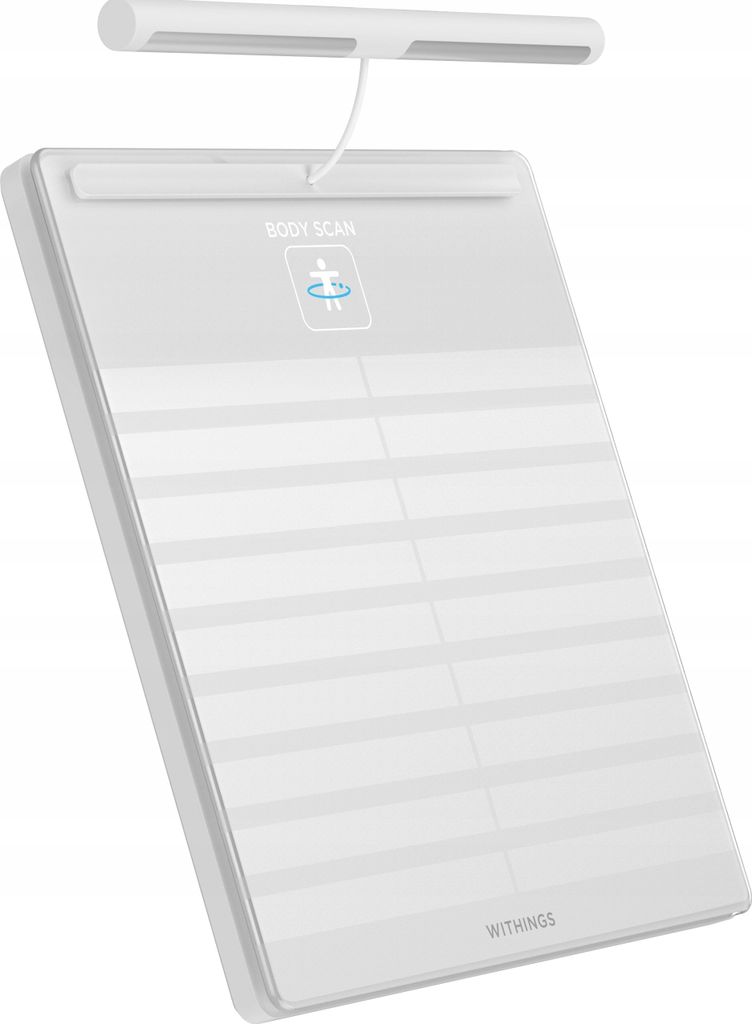 Withings Body Scan Waage 6-Kanal-EKG, Herzfrequenz, Analyse der Körperzusammensetzung