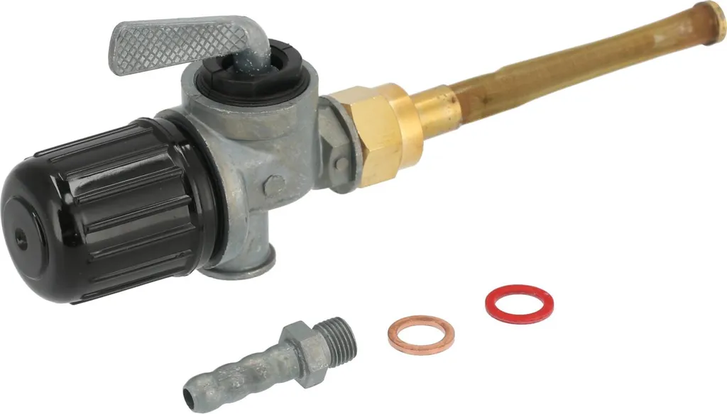 Robinet d'essence droit avec filtre pour moto EMW R35/3 et RT 125