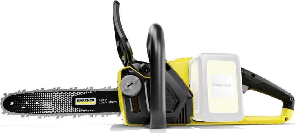 Tronçonneuse à batterie CNS 18-30 Kärcher avec guide de 30 cm robuste