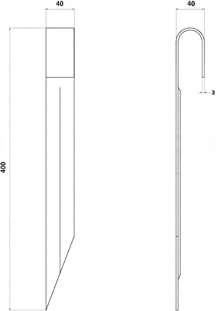 TRIBECCO 4X Bodenanker für Trampoline, Plane oder Zelt, Produktbild 4