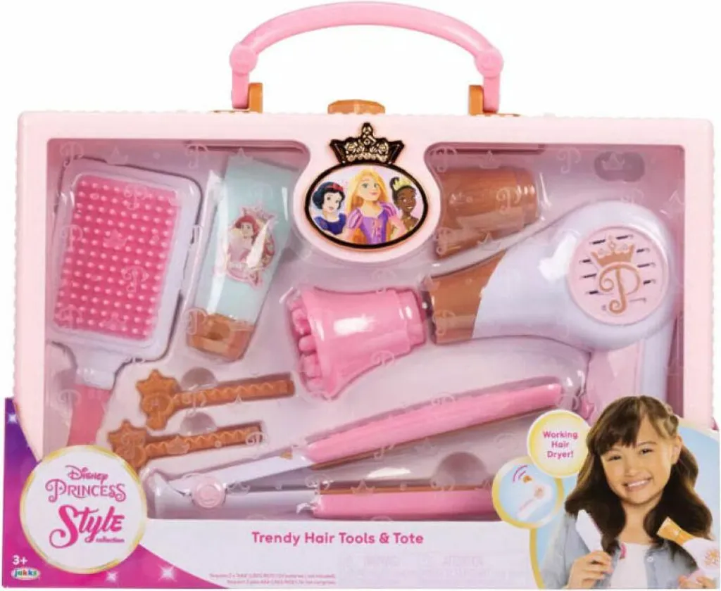 Mallette de coiffure royale Disney Princesses avec accessoires