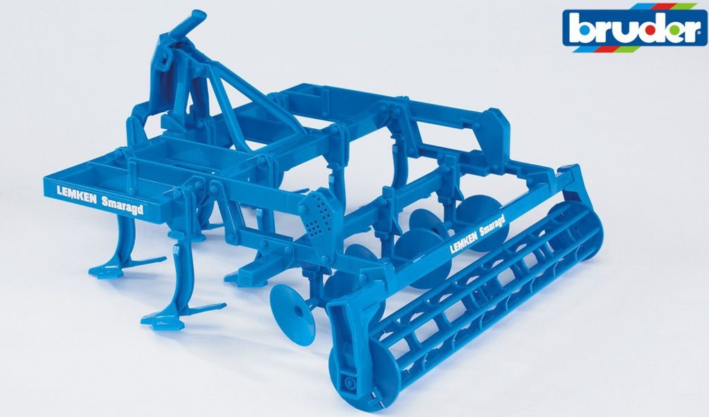 BRUDER 2329, Lemken, 3 rok / roky, Plast, Modrá Obrázok produktu 