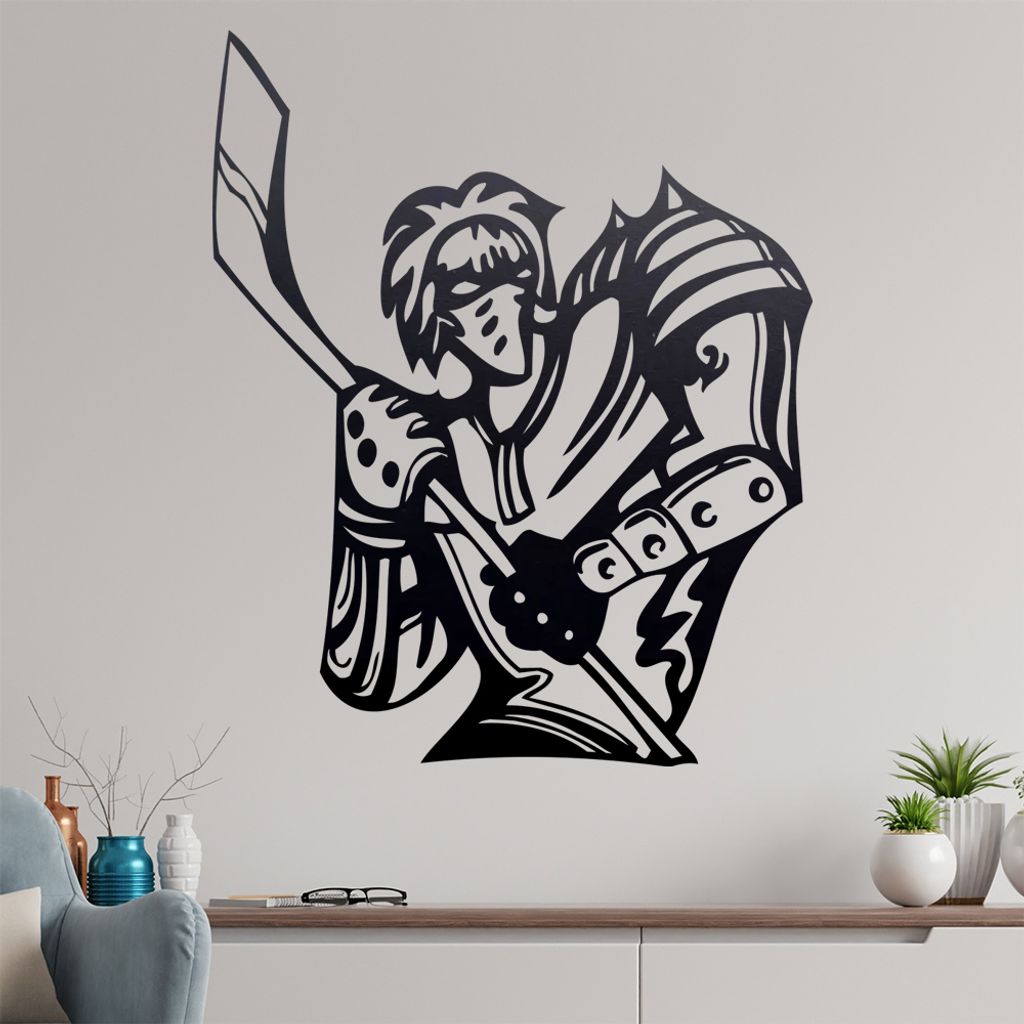 Eishockey Japan Wandtattoo in 6 Größen - Wandaufkleber Wall Sticker - Dekoration, Küche, Wohnzimmer, Schlafzimmer, Badezimmer