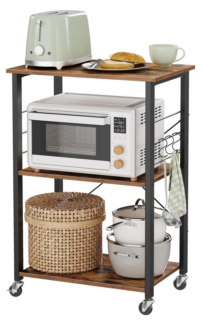 Table de cuisine mobile LOFT 89 cm Image du produit 