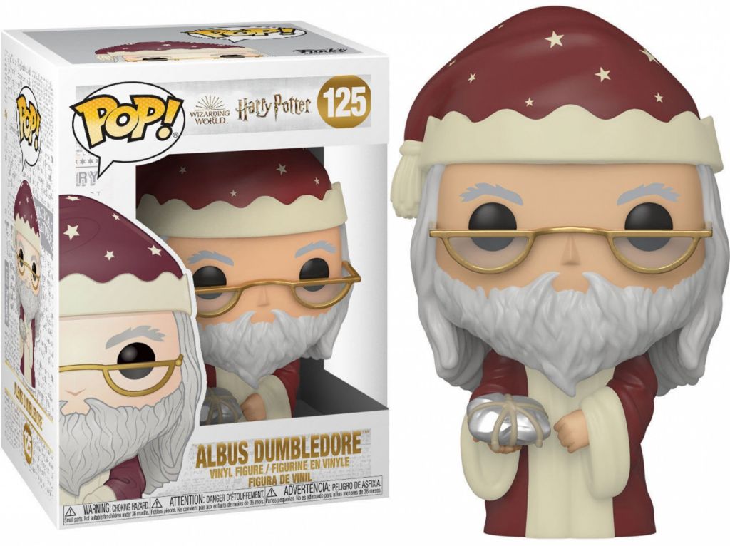Funko Pop! Harry Potter - Figurkuła Dumbledore na Święta Image du produit 