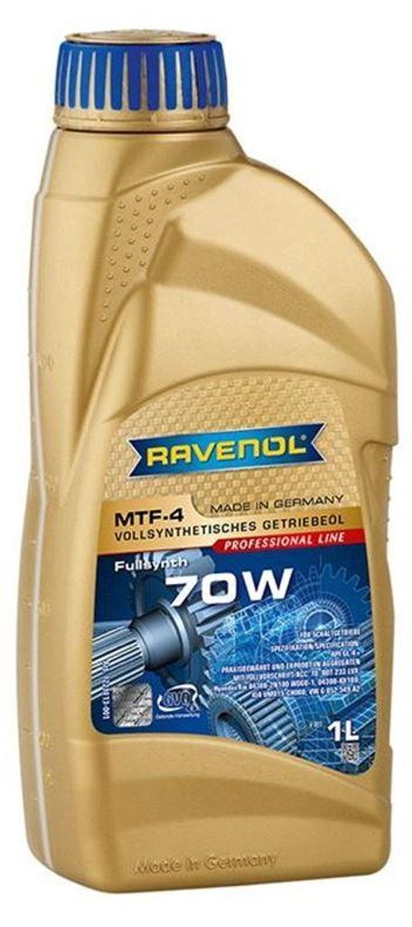 RAVENOL 1221113-001-01-999 RAVENOL Getriebeöl Vollsynthetiköl 70W für Schaltgetriebe 1L