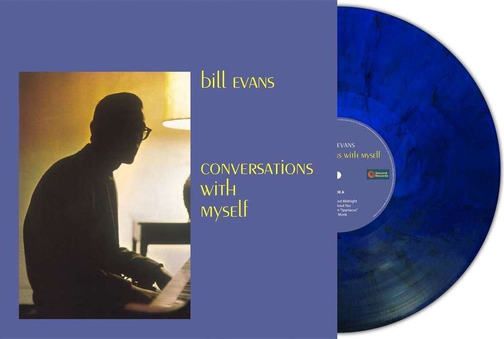 Bill Evans (Piano) (1929-1980): Conversations With Myself (180g) (Limited Handnumbered Edition) (Blue Marbled Vinyl) - - (LP / C)