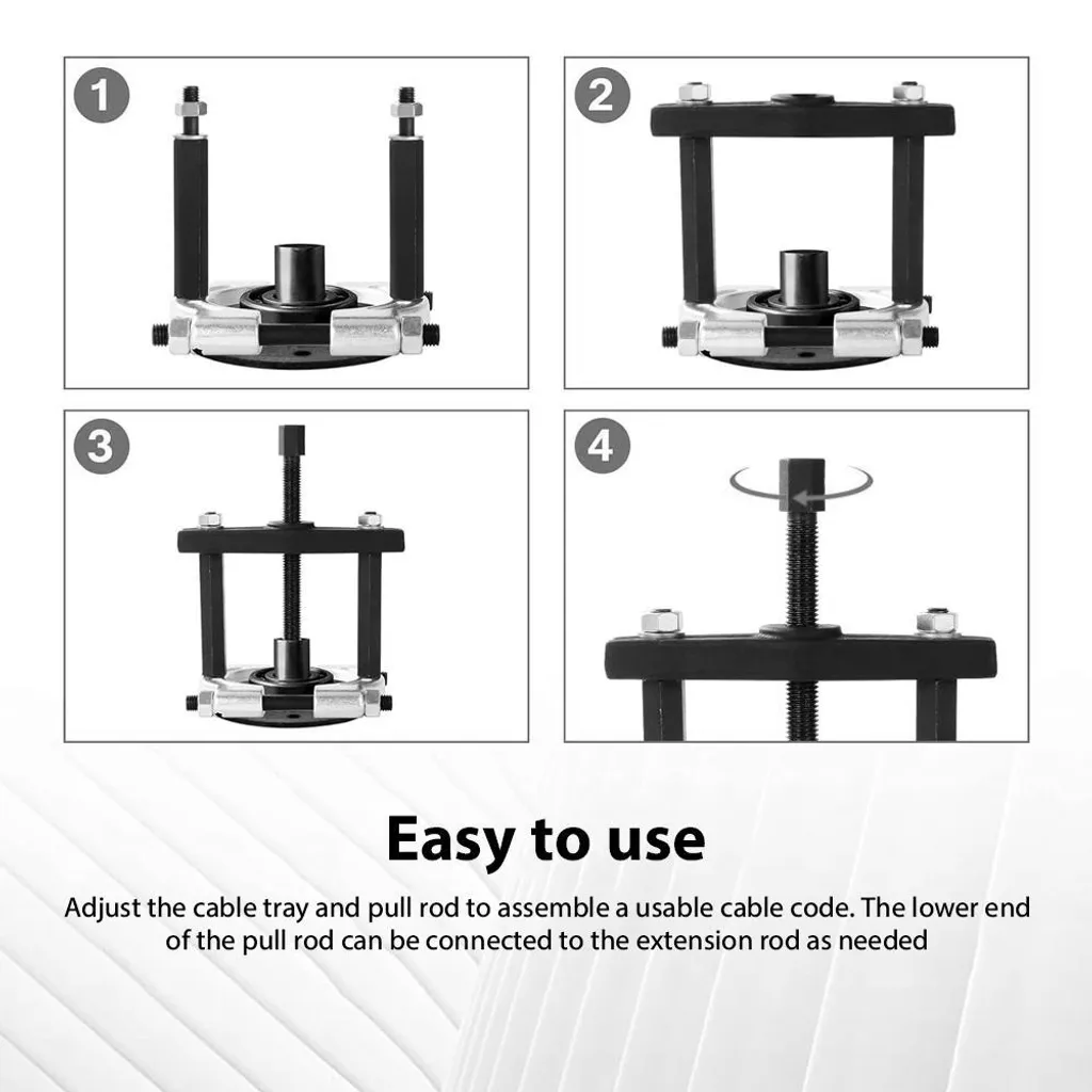 Jeu d'outils pour extracteurs de roulements auto et moto - Pack 12 pcs