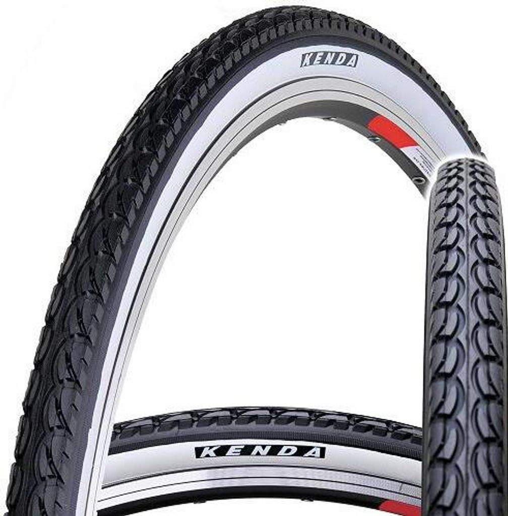 KENDA EUROTREK FAHRRADREIFEN 700 x 35c WEISSE SEITE Produktbild 