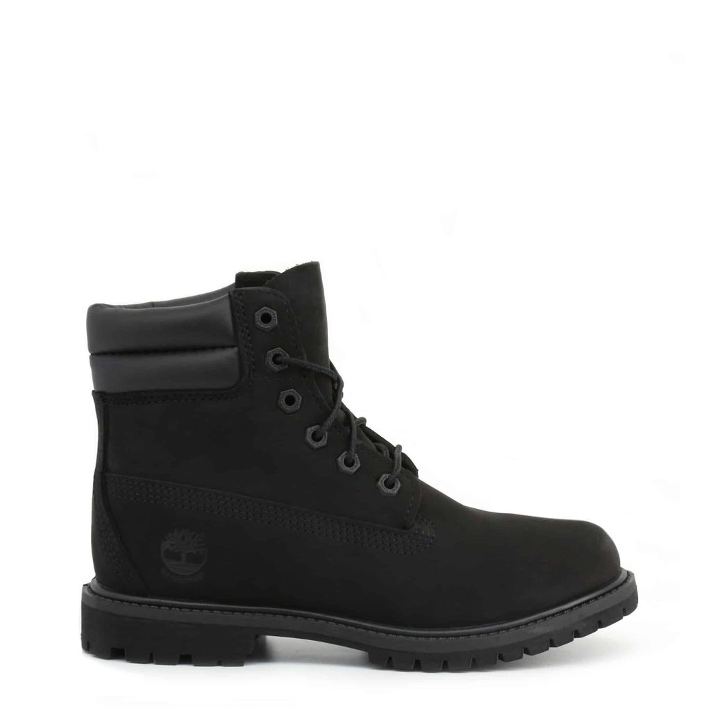 TIMBERLAND - Waterville 6 inch Stiefel mit doppeltem Kragen aus schwarzem Nubuk für Damen - Nummer 37